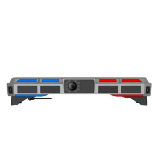 [HIKVISIONDIGITALTECHNOLOGY_IDS-TVJ870-Z/E/WZ] Hikvision Digital Technology Intelligent Light Bar / Cámaras Frontales/Traseras CMOS de 1/1.8" / Resolución 3840x2160 / Reconocimiento de Matrículas / Radar Hasta 250 km/h / Luz LED Roja y Azul / Operación -30 °C a 70 °C / Funcionamiento DC12V