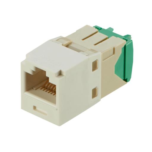 [PANDUIT_CJT688TGWH] Panduit Conector Jack RJ45 Estilo TG, Mini-Com, Categoría 6, de 8 posiciones y 8 cables de Calibre 28/30 AWG, Color Blanco
