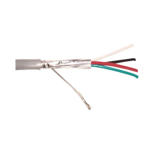 [VIAKON_9218] Viakon Cable 4 x 16 AWG / Blindado / 305 Metros / Riser / UL / Color Gris / Hecho en México