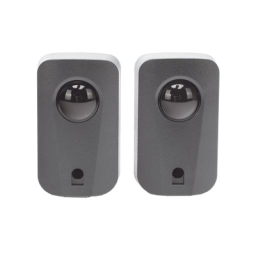 [ACCESSPRO_XBS-IR33] AccessPRO Fotocelda infrarroja (transmisor con receptor) / Alcance de hasta 10 metros / Uso en barreras y motores de acceso vehicular