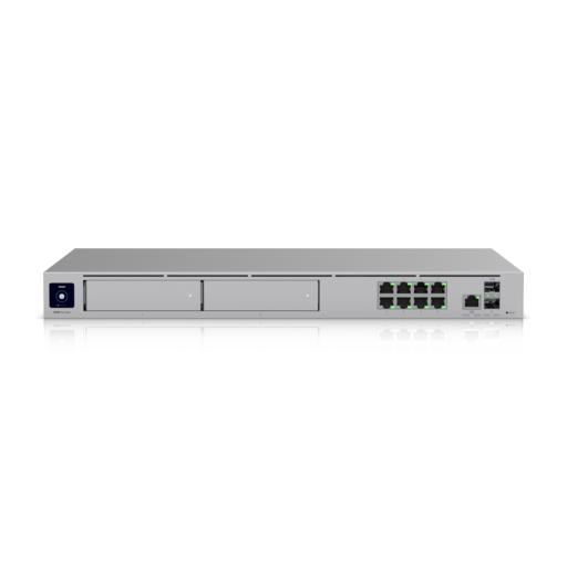 [UBIQUITINETWORKS_UDM-PRO-MAX] Ubiquiti Networks UniFi Cloud Gateway: Dream Machine PRO MAX. Administra hasta 150 dispositivos UniFi y 2000 clientes/todas las aplicaciones UniFi/5 Gbps de ruteo con IDS/IPS, 2 bahías 3.5", 128 GB SSD internos, Fail Over, balanceo de cargas, VPN/SD-WAN