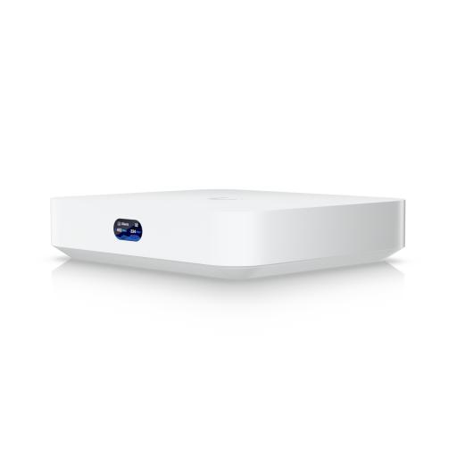 [UBIQUITINETWORKS_UCG-MAX] Ubiquiti Networks UniFi Cloud Gateway MAX, Router con todos los servicios UniFi, administra hasta 30 dispositivos UniFi y 300 clientes. 1 pto WAN 2.5G, 4 pts LAN 1G (uno configurable como WAN), seguridad IDS/IPS, VPN, bloqueo de apps/URLs, 512 GB memoria interna
