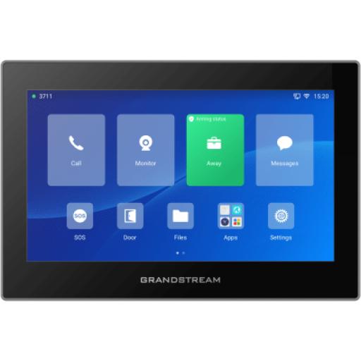 [GRANDSTREAMNETWORKS_GSC-3575] Grandstream Networks Estación de Intercomunicación SIP con Wi-Fi 6, Bluetooth y Control Total para Agendamiento de Salas y Edificios Inteligentes (Color Negro)