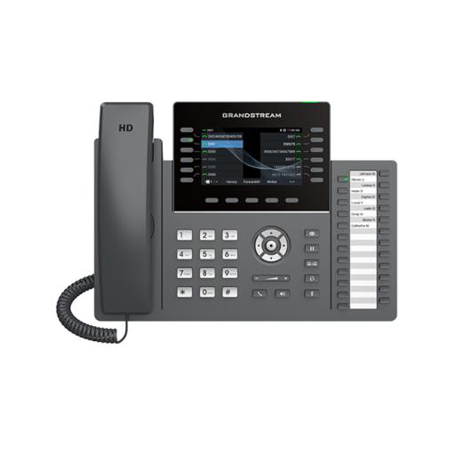 [GRANDSTREAMNETWORKS_GRP2636] Grandstream Networks TELÉFONO IP PROFESIONAL DE 12 LÍNEAS / 24 TECLAS DE EXTENSIÓN PROGRAMABLES / WI-FI 6 / POE INTEGRADO / PANTALLA LCD 4.3 PULGADAS / SEGURIDAD DE NIVEL EMPRESARIAL / BLUETOOTH INTEGRADO / COMPATIBLE CON GDMS / AUDIO HD CON NOISE-SHIELD