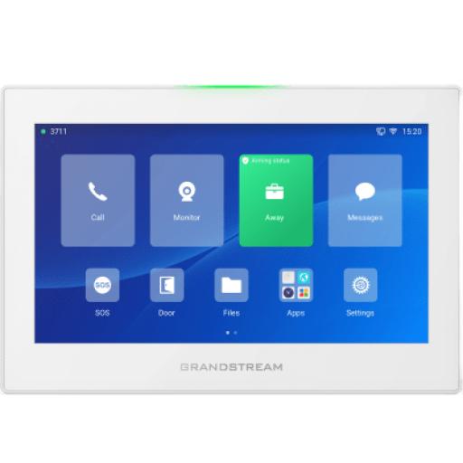 [GRANDSTREAMNETWORKS_GSC-3574] Grandstream Networks Estación de Intercomunicación SIP con Wi-Fi 6, Bluetooth y Control Total para Agendamiento de Salas y Edificios Inteligentes (Color Blanco)
