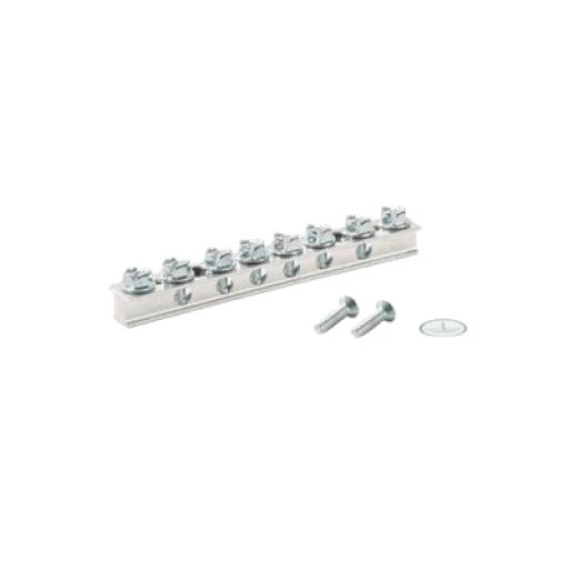 [PANDUIT_UGB2/0-414-6] Panduit Barra de conexión a tierra universal UGB2/0-414-6 de 6 puertos.
