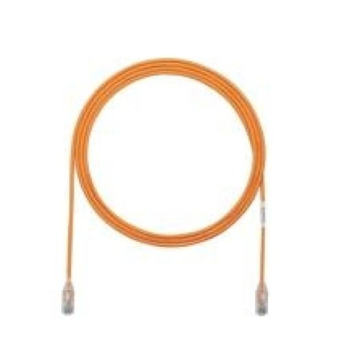 [PANDUIT_UTP28SP20OR] Panduit Cable de Parcheo TX6, UTP Cat6, Diámetro Reducido (28AWG), Color Naranja, 20 ft 