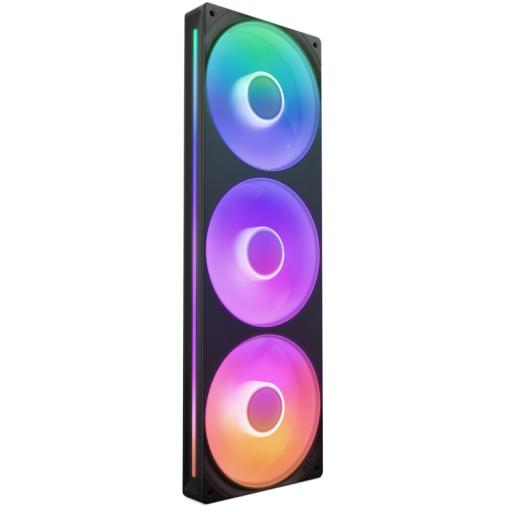 [NZXT_RF-U36HF-B1] VENTILADOR P/GABINETE NZXT (RF-U36HF-B1) U360, 360MM HUB-MOUNTED RGB UNI-BODY FAN, NEGRO