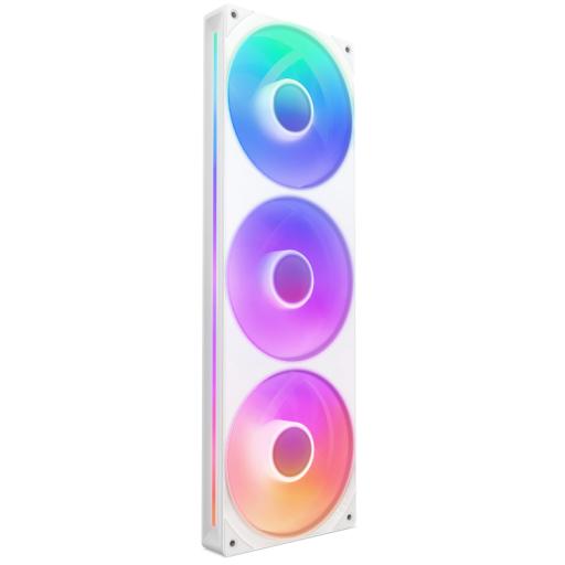[NZXT_RF-U36HF-W1] VENTILADOR P/GABINETE NZXT (RF-U36HF-W1) U360, 360MM HUB-MOUNTED RGB UNI-BODY FAN, BLANCO
