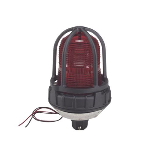 [FEDERALSIGNALINDUSTRIAL_151XST-240-R] FEDERAL SIGNAL INDUSTRIAL Luz estroboscópica para ubicaciónes peligrosas,  montaje tipo tubo, 240 VCA, color Rojo