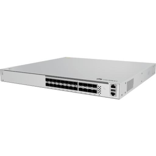 [HUAWEI_S620-16X8YZ] Huawei Switch eKit Core para Fibra Óptica Administrable Capa 3 / 16 puertos SFP 10 Gbps + 8 Puertos SFP28 25 Gbps / Capacidad de Conmutación 1,120 Gbit/s /  Gestión Gratuita desde la Nube / Sin Licenciamiento / Ruteo Dinamico (RIP, OSPF, IS-