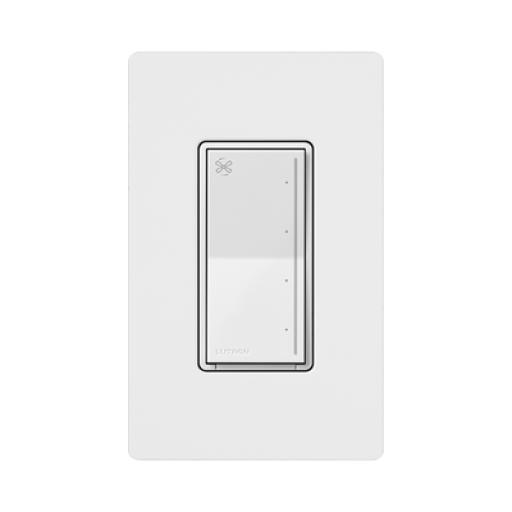 [LUTRONRADIORA3_RRSTANFWH] LUTRON RADIORA 3 (RadioRa3) Control de ventilador, silencioso de 4 velocidades, touch