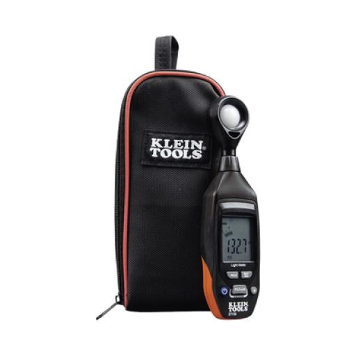 [KLEINTOOLS_ET130] Klein Tools Medidor Digital de Luz de Rango Automático y Manual: 4000 fc; 40000 lux.