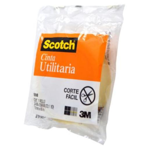 [3M_5081266] Cinta Scotch 3M 508 12mmx6mm Económica en Bolsa C/8