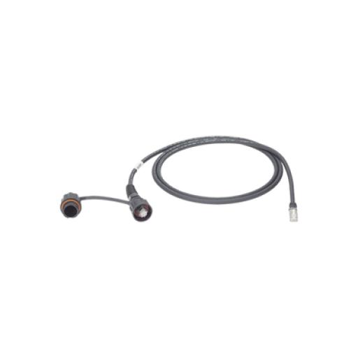 [PANDUIT_IUTP6X1MBLR] Panduit Patch Cord Cat6A IndustrialNet, UTP, Con Plug Industrial y Tapa en un Extremo, 1 Metro