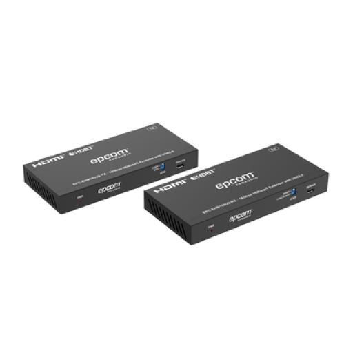 [EPCOM_EPC-EHB150U2] Epcom Kit Extensor HDMI con KVM |  4K@60Hz 4:4:4 | 150m en 1080 | 120m en 4K | HDBaseT | USB 2.0 | IR Bidireccional | POC | EDID 