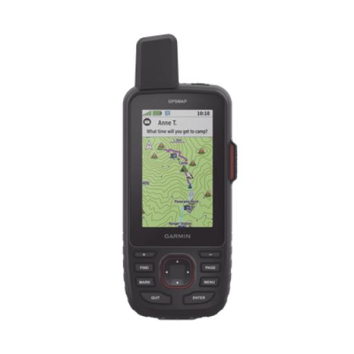 [GARMIN_10-02812-00] Garmin GPS portátil GPSMAP 67i, dispositivo portátil multisatelital de alta precision, con mapas topográficos instalados, mensajeria y SOS por medio de Inreach
