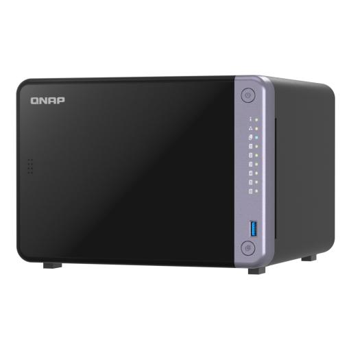 [QNAP_TS-632X-4G] Unidad NAS QNAP CPU ARM Alpine AL524 Quad Core 2.0GHz 4GB RAM RJ45 10GbE 6 Bahias 3.5" Linux Sin Discos