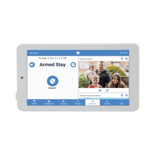 [M2MSERVICES_RE667XPRO] M2M SERVICES ALULA - Touchpad Slimline para Panel ALULA / Pantalla 7'' Android / Control Local de Seguridad / Montaje en Pared y Escritorio / Wi-Fi Cifrada / Batería de Respaldo