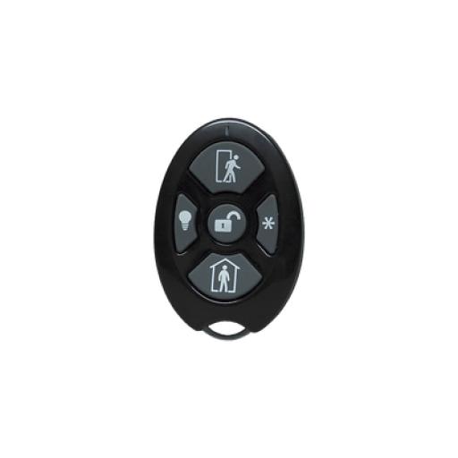 [M2MSERVICES_RE6005] M2M SERVICES ALULA - Control Remoto de Seguridad Cinco Botones / Compatible con Automatización del Hogar / Encriptación Inalámbrica / Indicador de Batería Baja
