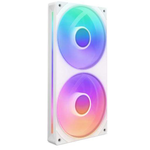 [NZXT_RF-U24HF-W1] VENTILADOR P/GABINETE NZXT (RF-U24HF-W1) F240 RGB CORE, 240MM, RGB FAN, BLANCO