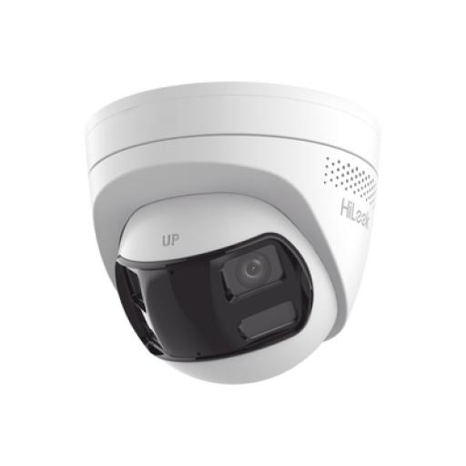 [HIKVISIONDIGITALTECHNOLOGY_IPC-T280HAD-LUF/SL] Hikvision Digital Technology Turret IP 8 Megapixel /Imagen Panorámica 180°/ Micro SD 512 GB /  Resistencia IP67 / Audio Bidireccional / Alarma visual y auditiva Integrada / Smart Supplement Light  