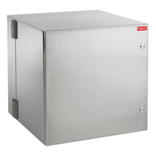 [HOFFMAN_PTHS242424X] HOFFMAN Gabinete Industrial ProTek de Puerta Sólida, Protección NEMA Tipo 4/4X/12, Abatible, Fabricado en Acero Inoxidable SS304, 12 UR, Color Gris Claro