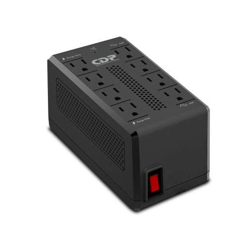 [CDP_RAVR1408] CDP CDP RAVR1408 1410VA/700W AVR 8 SALIDAS 175 JULIOS 120 VAC