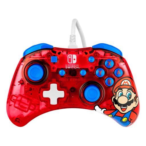 [PDP_500-181-NA-MAR] PDP ROCK CANDY WIRED CTRL MARIO NINTENDO SWITCH CAJA MALTRATADA