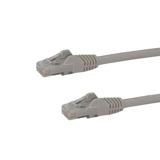 [STARTECH.COM_N6PATCH6INGR] StarTech.com CABLE DE RED DE 15CM GRIS CAT6 6 ETHERNET GIGABIT SIN ENGANCHES