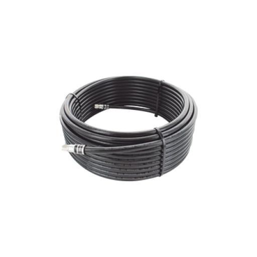 [VIAKON_RG-58-BNC-29] Viakon Jumper coaxial / Tipo RG58 / Color negro / Conectores BNC RFB11062ST /  29 Metros