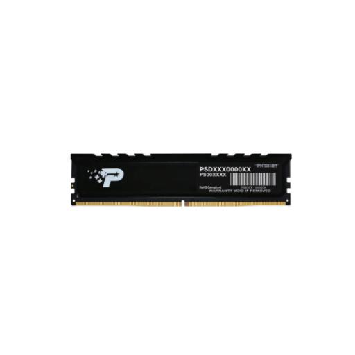 [PATRIOT_PSP516G560081H1] MEMORIA DIMM DDR5 PATRIOT (PSP516G560081H1) SIGNATURE PREMIUM 16GB (1X16GB) 5600MHZ CL46