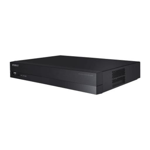 [HANWHA_ARN-410S-2TB] Hanwha NVR 8 Megapíxel / 4 canales / H.265 / P2P Wisenet / 4 puertos PoE 