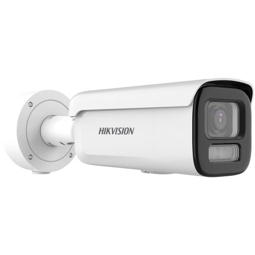[HIKVISIONDIGITALTECHNOLOGY_DS-2CD2647G3-LIZSY] Hikvision Digital Technology [Dual Light + ColorVu 3.0 + HikAI] Bala IP 4 Megapixel / Lente Mot. 2.8 a 12 mm / 60 mts IR + Luz Blanca / Exterior IP67 / WDR 130 dB / ACUSENSE 3.0 / Microfono Integrado / Metal / NEMA 4X / ACUSEARCH