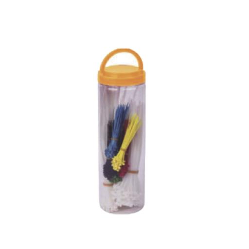[PRECISION_PST-C05-002] Precision Kit de 1000 Cinchos Plásticos de 4 Diferentes Medidas y Colores