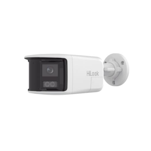 [HIKVISIONDIGITALTECHNOLOGY_IPC-B480HAD-LUF/SL] Hikvision Digital Technology [Dual Light] Bala IP 8 Megapixel / Imagen Panorámica 180°/ PoE / Micrófono y Bocina Integrado / Exterior IP67 / Audio Bidireccional / Alarma Visual y Auditiva Integrada / Smart Supplement Light / Micro SD 512 GB