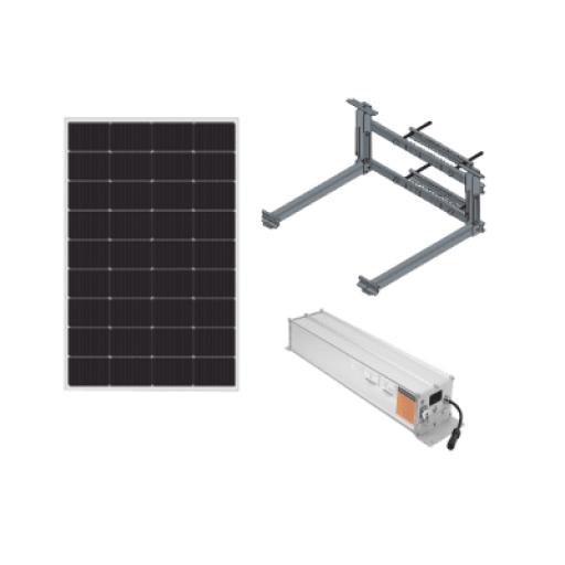 [EPCOM_KIT-EPIM-FVB] Epcom Kit con Modulo Solar de 180w , Batería de Litio 1280Wh y Montaje para Poste