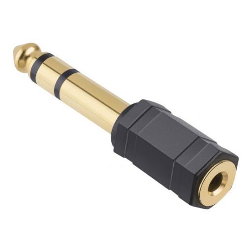 [STEREN_252-160] ADAPTADOR STEREN PLUG 6.3 A JACK 3.5 MM STEREO