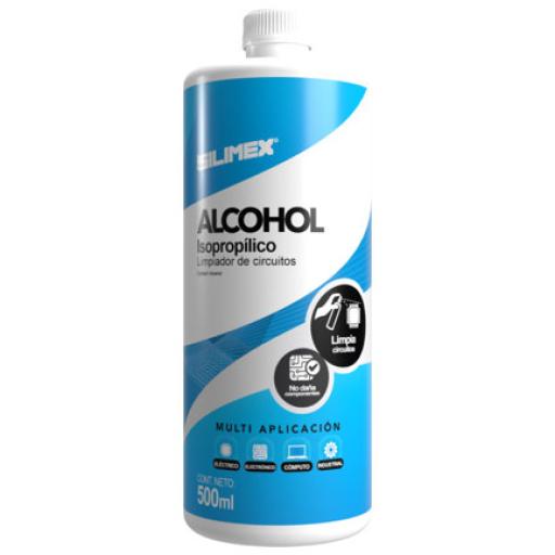 [SILIMEX_750300219651] ALCOHOL ISOPROPÍLICO SILIMEX AL 99.7% ISO PRO 500ML