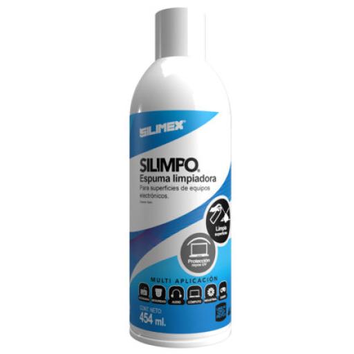 [SILIMEX_750300219611] ESPUMA LIMPIADORA PARA GABINETE SILIMEX SILIMPO 454ML
