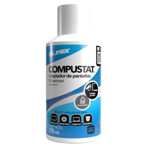 [SILIMEX_750300219652] LIMPIADOR ANTIESTÁTICO PARA PANTALLAS EN AEROSOL SILIMEX COMPUSTAT 170ML