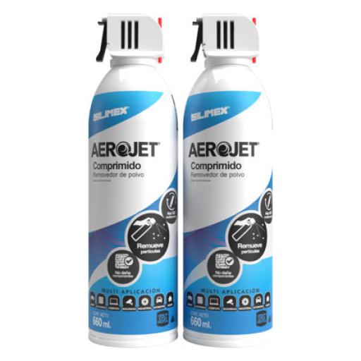 [SILIMEX_KIT-001] REMOVEDOR DE POLVO SILIMEX AEROJET DUO 660ML CON VÁLVULA 360°
