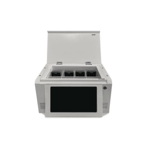 [EPCOM_XMRA8R3/V2] Epcom Estación de Descarga Simultanea para 8 Cámaras / Compatible con Body Cam XMR-R3