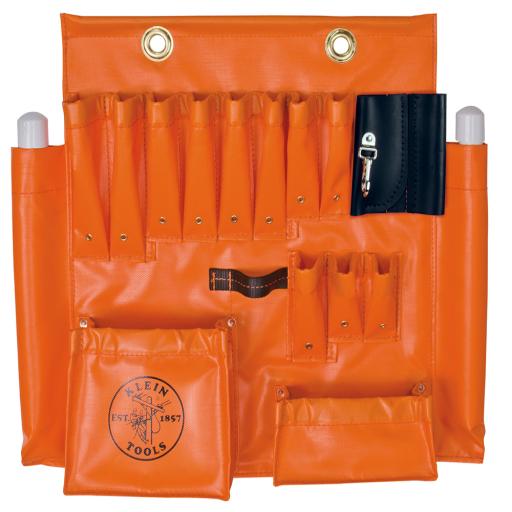 [KLEINTOOLS_44-220] Klein Tools Navaja de Bolsillo con Punta Drop-Point (Punta Caída) Negra.