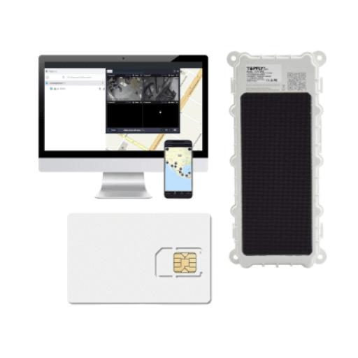 [TOPFLYTECH_TLP2SFBKITCODE] TopFlyTech KIT Dispositivo de Seguimiento de Activos / Protección IP67 /  Recargable Li 9600 mAh / LTE Cat-M1/NB-IoT / Tamaño Compacto / Funciona con Energía Solar / + EPCOMGPSCODE + SIM500MB2Y
