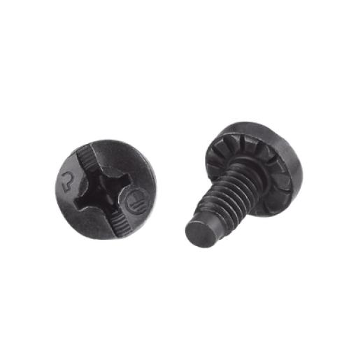 [PANDUIT_RGTBS-C] Panduit Tornillo de Unión a Tierra Con Formación de Rosca, #12-24 x 1/2, Color Negro, Bolsa de 100 Piezas