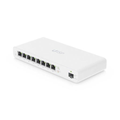 [UBIQUITINETWORKS_UISP-S] Ubiquiti Networks UISP Switch Gigabit PoE Pasivo de Capa 2 con 8 Puertos para Implementaciones MicroPoP