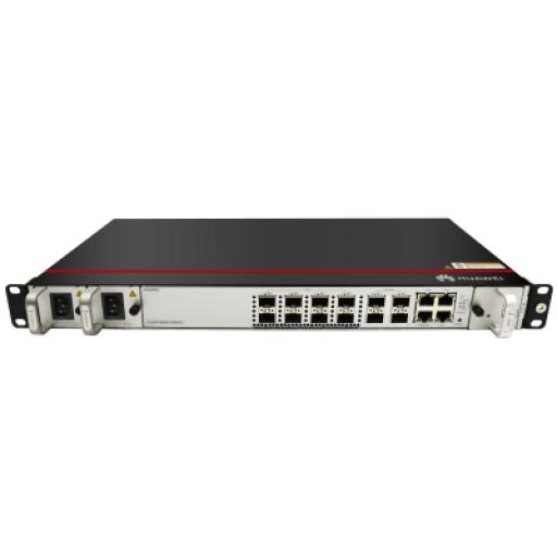 [HUAWEI_MA5801-GP08-H3] Huawei OLT GPON OptiXAccess 8 Puertos con Módulos C+, 4 Puertos Uplink (10GE/GE), Hasta 1024 ONTs, 2 Fuentes de Alimentación AC, 1 UR