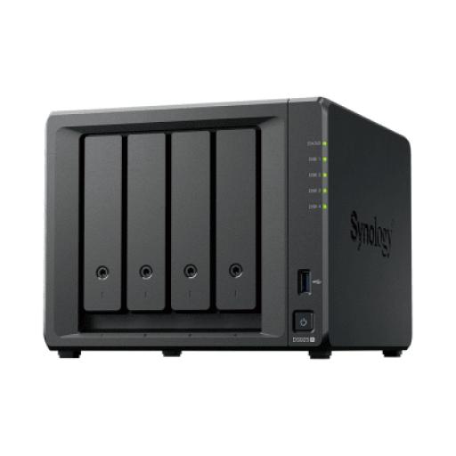 [SYNOLOGY_DS925PLUS] Synology NAS DiskStation DS925+ | 4 Bahías | Expandible a 9 Bahías | 2 Puertos 2.5GbE | 2 Ranuras M.2 NVMe | AMD Ryzen V1500B | 4 GB DDR4 ECC | Hasta 565 MB/s Escritura Secuencial | Compatible con RAID | Synology DSM.