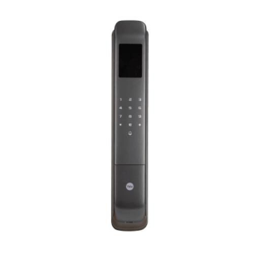 [ASSAABLOY_MX83424] Assa Abloy Cerradura Digital Cornelius / Reconocimiento Facial 3D / Sensor de Huella con IA / Capacidad de 100 Huellas, 20 Face ID, 100 Tarjetas MIFARE / Doble Verificación / Bloqueo Automático / Modo Niños / IP54 / Aleación de Aluminio